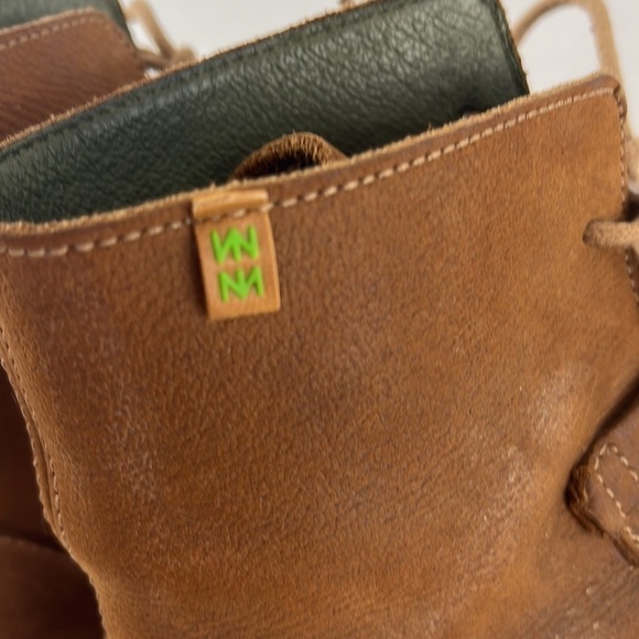 El Naturalista Brown Nubuck Lace-Up Boots - Picture 6 of 8